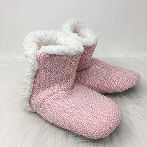 Pink Slippers Booties women